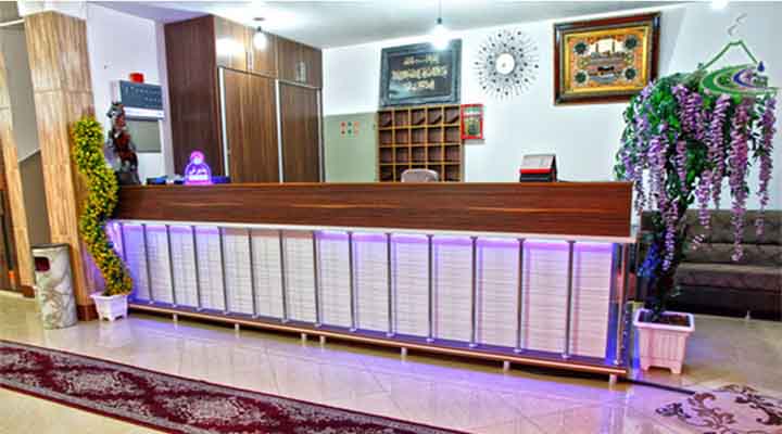 لابی هتل آپارتمان مرکزی سرعین