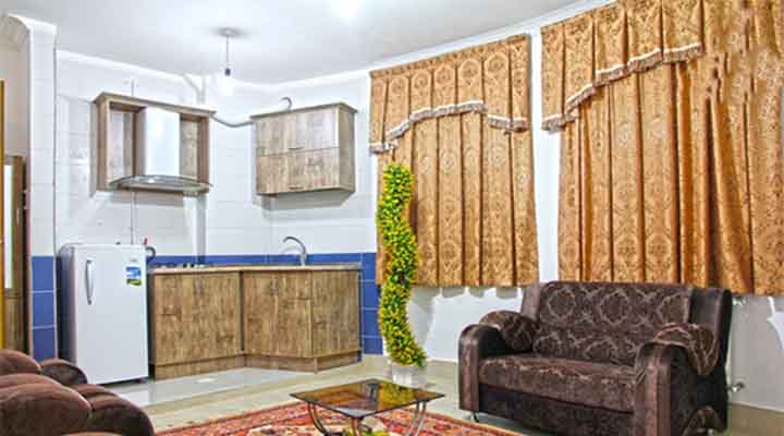 اتاق هتل آپارتمان مرکزی سرعین