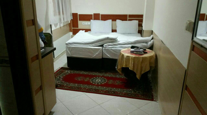 نمای سوییت هتل اخوان مشهد