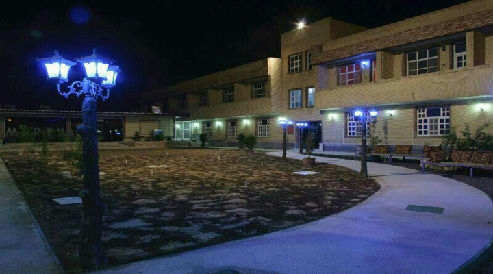 محوطه هتل مارینا ۱ قشم