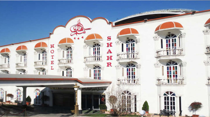 نمای هتل شهر تهران