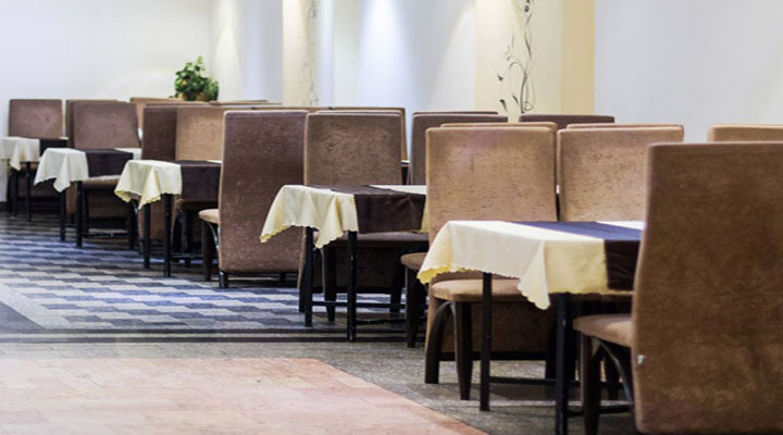 نمای رستوران هتل شهر تهران