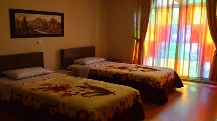 نمای اتاق هتل شهر تهران