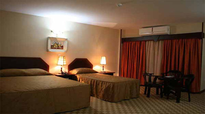 نمای اتاق هتل آرامیس کیش