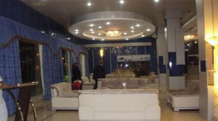 نمای لابی هتل آرامیس کیش