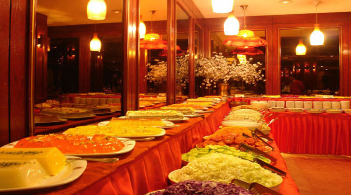 نمای رستوران هتل آپارتمان جام جم