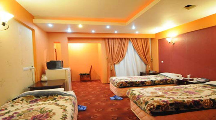 نمای اتاق هتل امیر کبیر کاشان