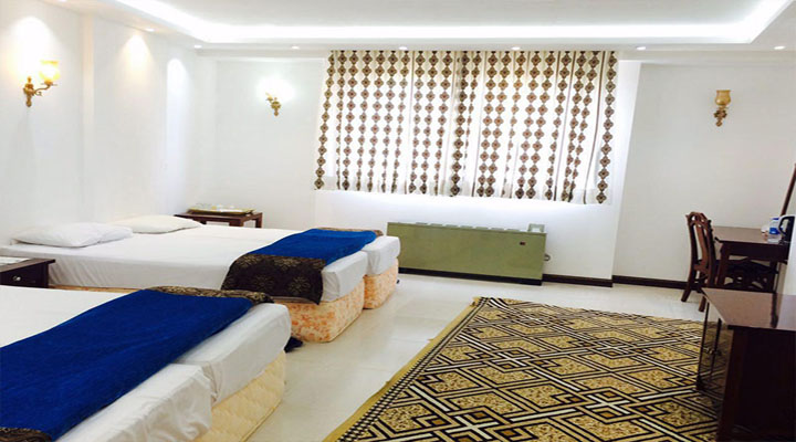 نمای اتاق هتل امیر کبیر کاشان