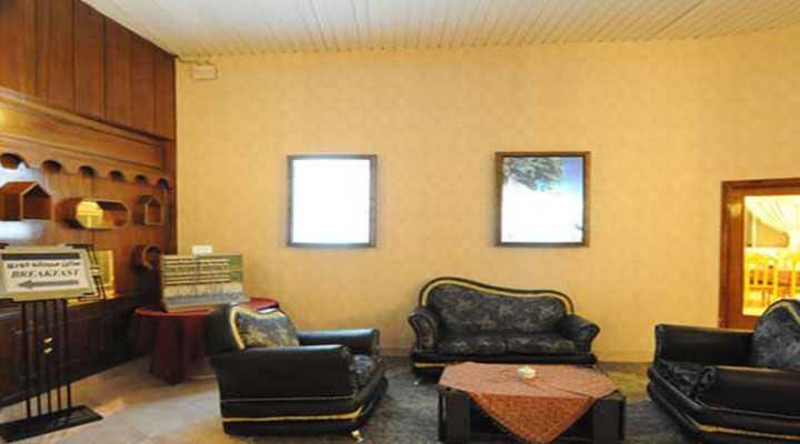 نمای لابی هتل امیر کبیر کاشان