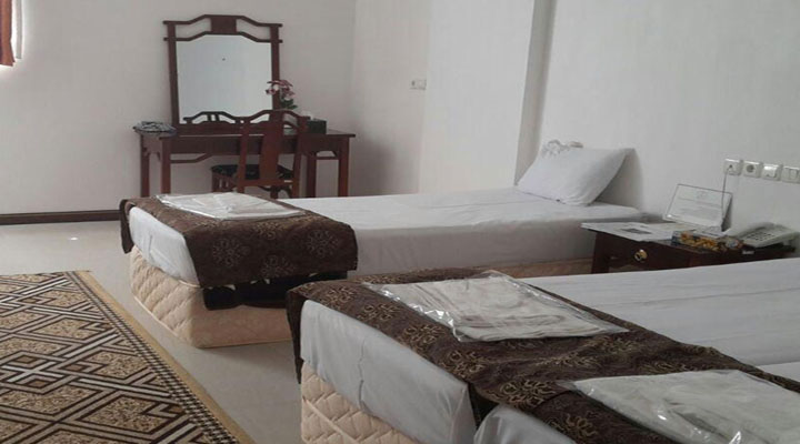 نمای اتاق هتل امیر کبیر کاشان