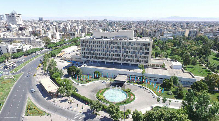 نمای هتل هما ۱ مشهد