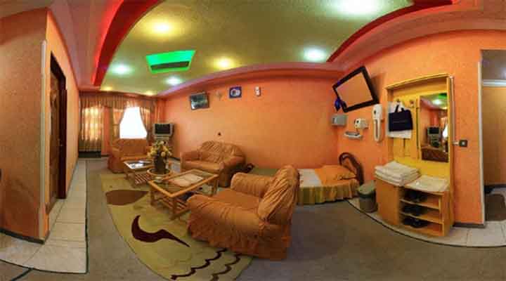 اتاق هتل آپارتمان طاووس سرعین