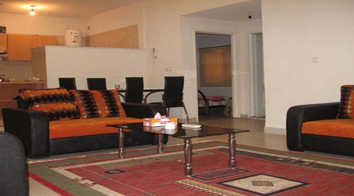 نمای سوییت هتل رمیله عسلویه