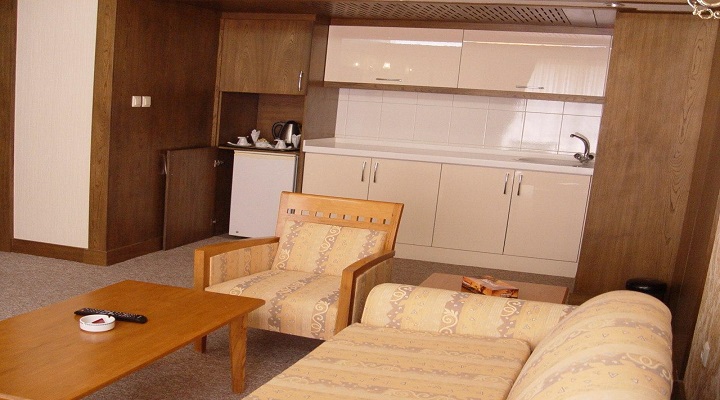 نمای داخلی اتاق هتل پارس مشهد