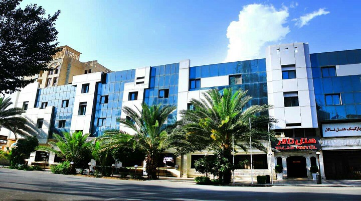 نمای بیرونی هتل تالار شیراز