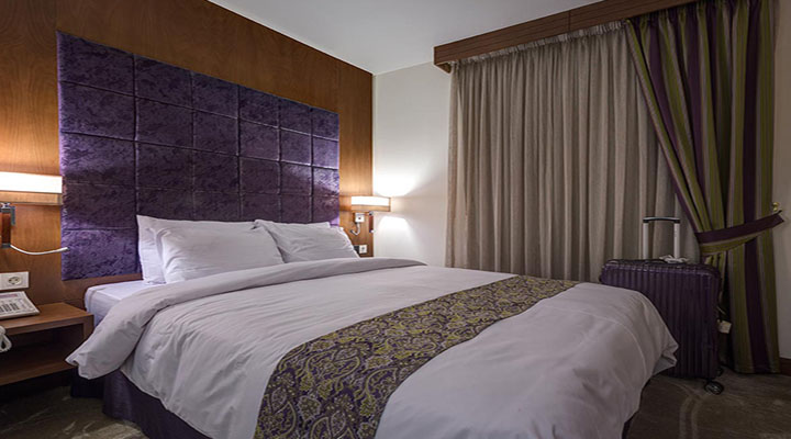 نمای اتاق هتل نگین پاسارگاد مشهد