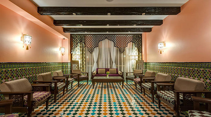 نمای اتاق هتل نگین پاسارگاد مشهد