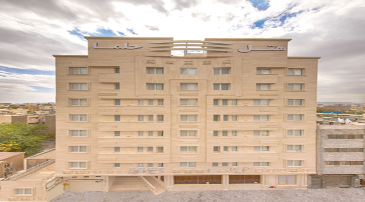 نمای هتل حلما مشهد