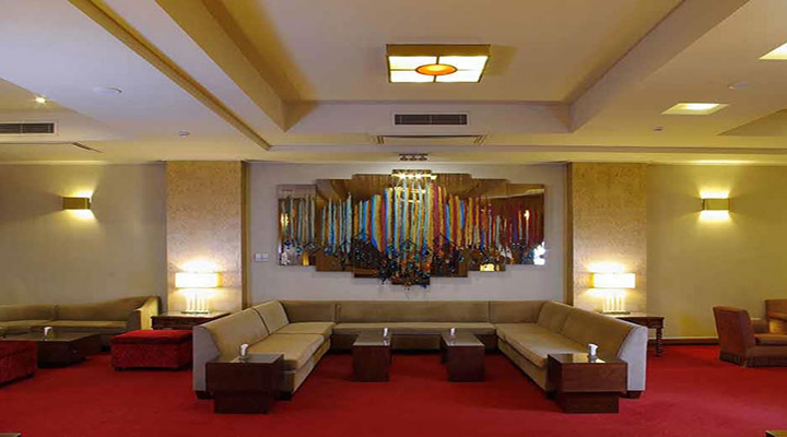 نمای لابی هتل فردوس مشهد