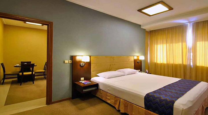 نمای اتاق هتل فردوس مشهد