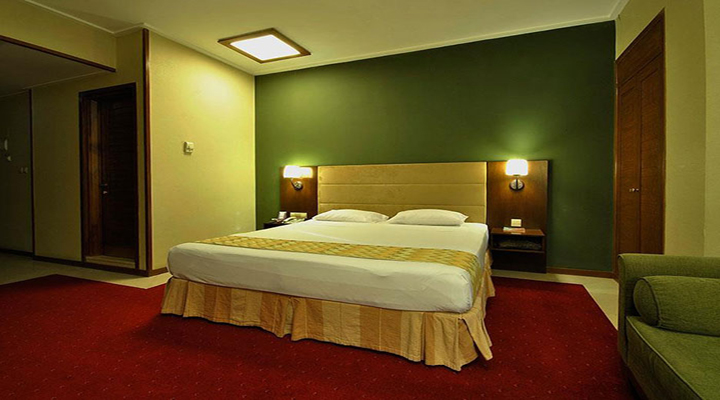 نمای اتاق هتل فردوس مشهد