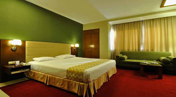 نمای اتاق هتل فردوس مشهد