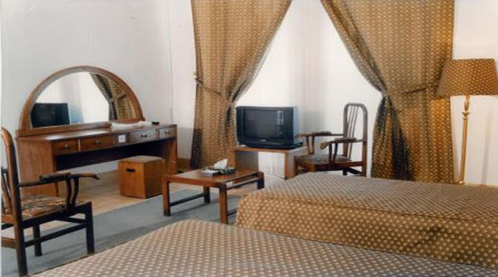 نمای اتاق هتل کاروان یزد