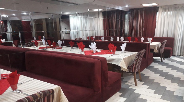 نمای رستوران هتل آپارتمان مشکات مشهد