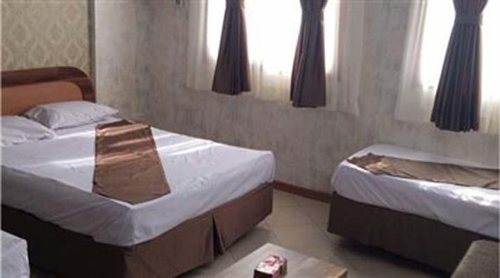 نمای اتاق هتل آپارتمان مشکات مشهد