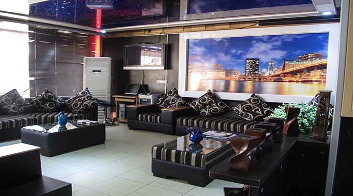 نمای رستوران هتل آپارتمان آسمان ۱ بوشهر