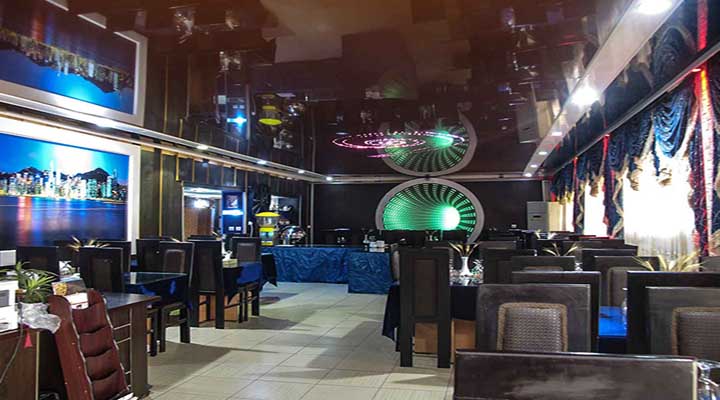 نمای رستوران هتل آپارتمان آسمان ۱ بوشهر