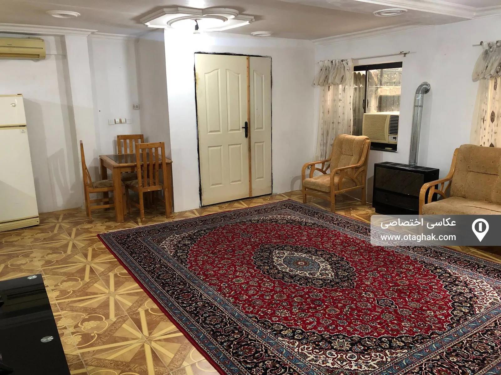 خانه مبله سام (طبقه همکف) نزدیک جنگل چالوس