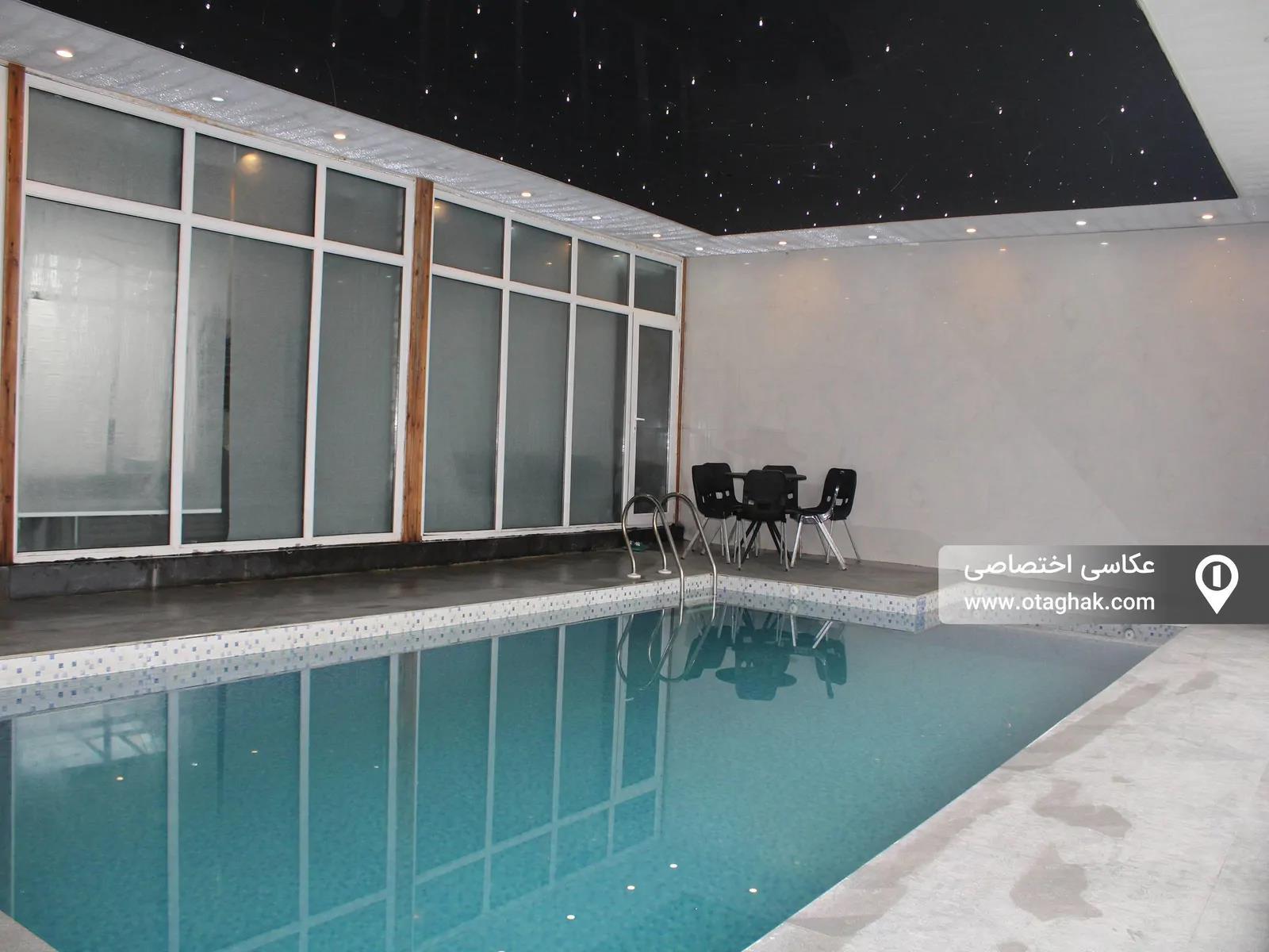 ویلا استخردار آبگرم با بیلیارد مدیا سهیلیه