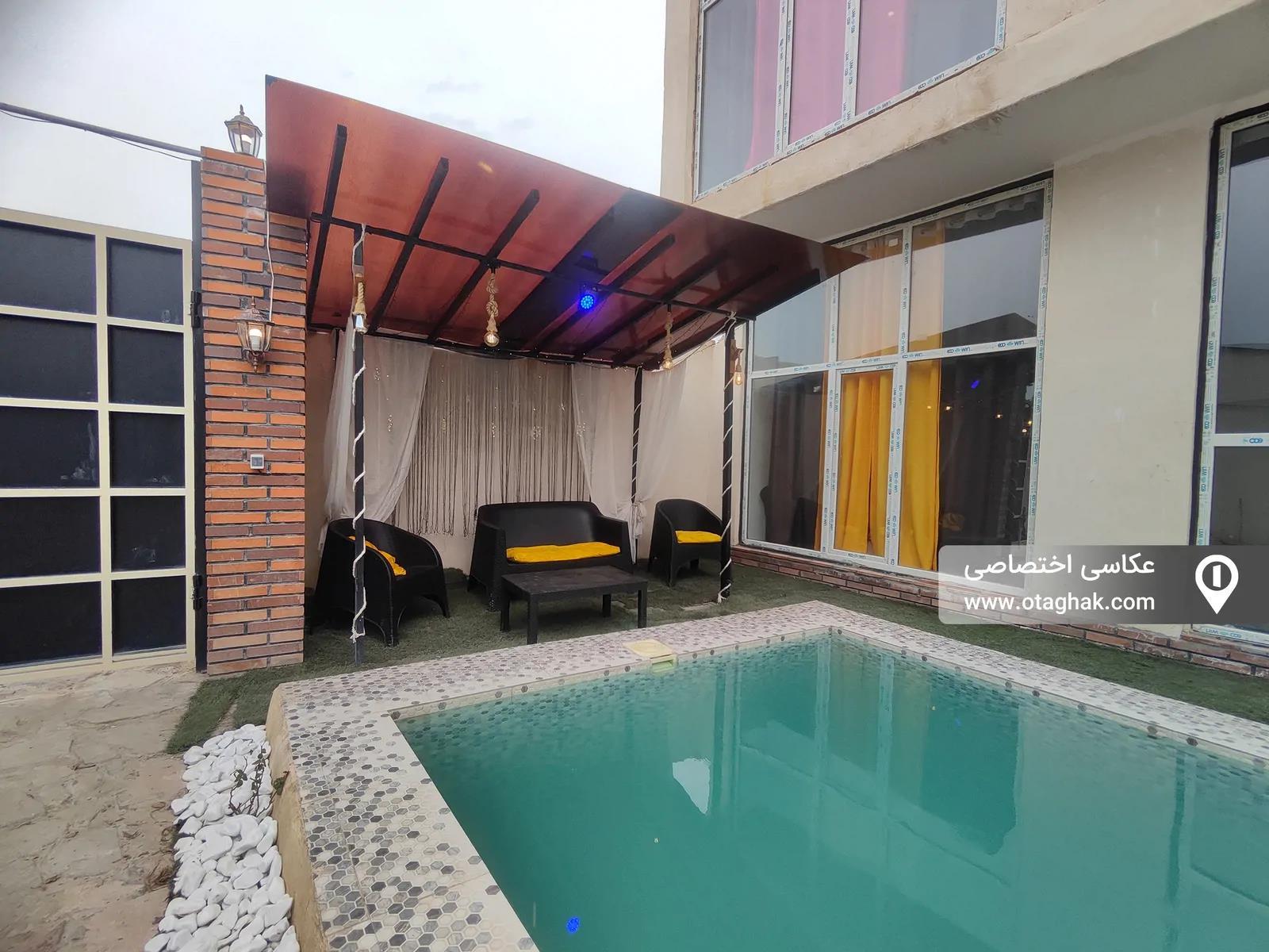 ویلا استخردار آبگرم میلاد با ایرهاکی کردان