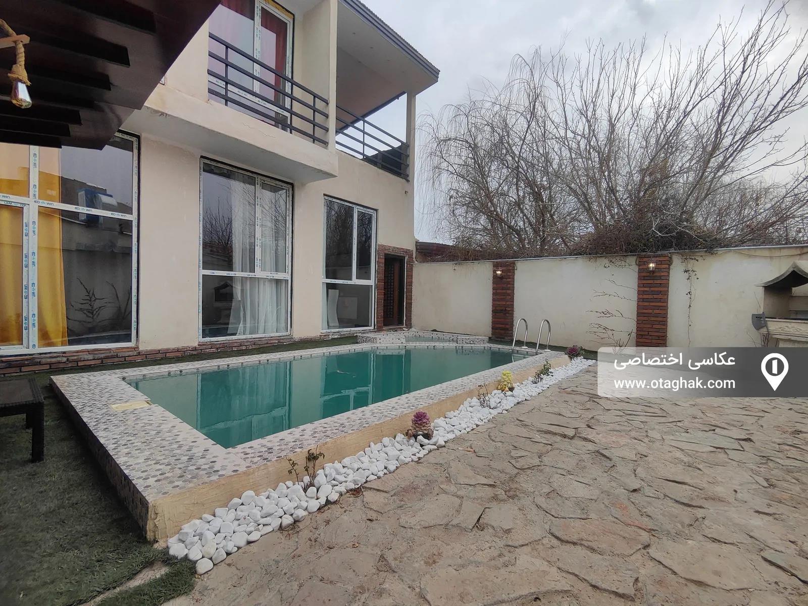 ویلا استخردار آبگرم میلاد با ایرهاکی کردان