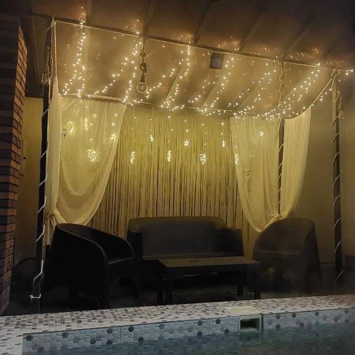 ویلا استخردار آبگرم میلاد با ایرهاکی کردان