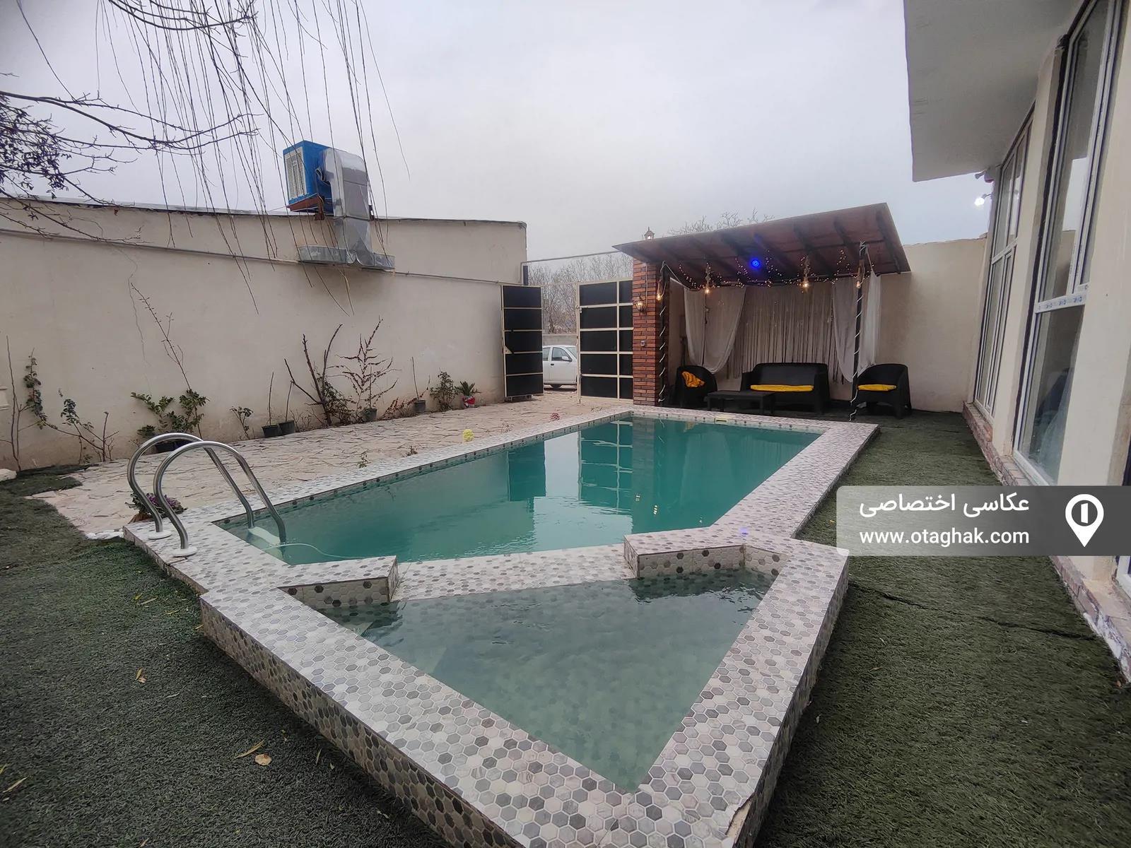 ویلا استخردار آبگرم میلاد با ایرهاکی کردان