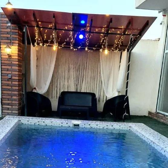 ویلا استخردار آبگرم میلاد با ایرهاکی کردان