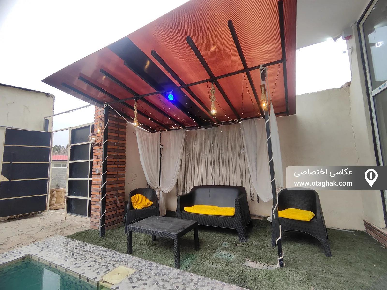 ویلا استخردار آبگرم میلاد با ایرهاکی کردان