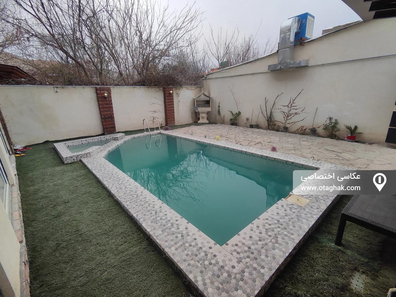 ویلا استخردار آبگرم میلاد با ایرهاکی کردان