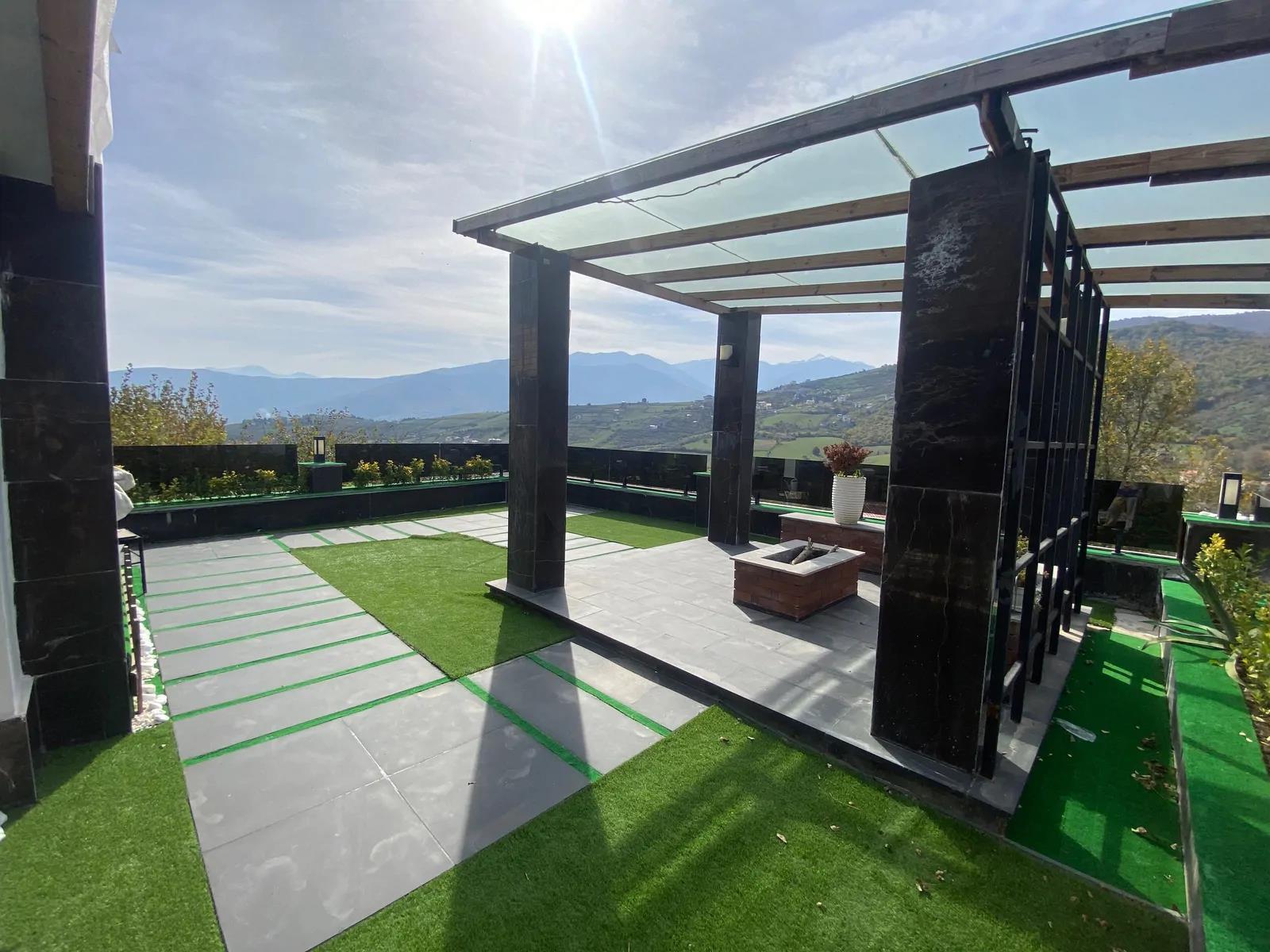 ویلا لاکچری مدرن عباس آباد با بیلیارد کلاردشت