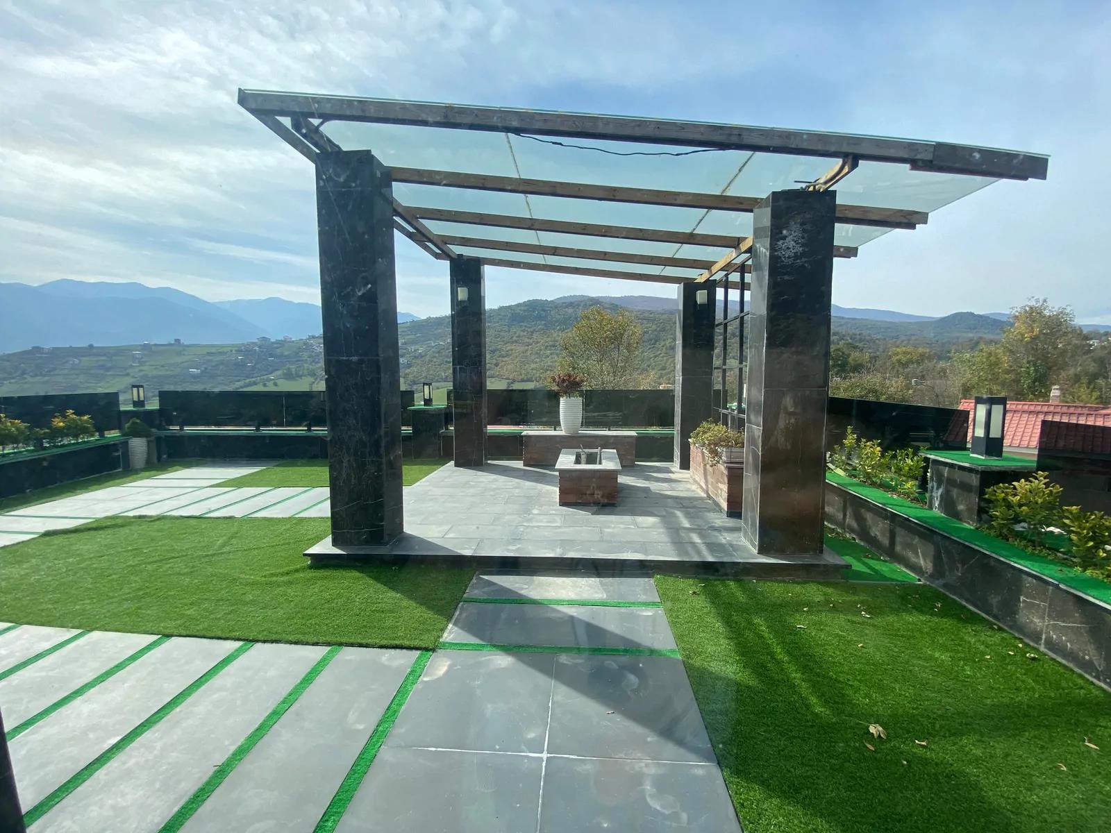 ویلا لاکچری مدرن عباس آباد با بیلیارد کلاردشت