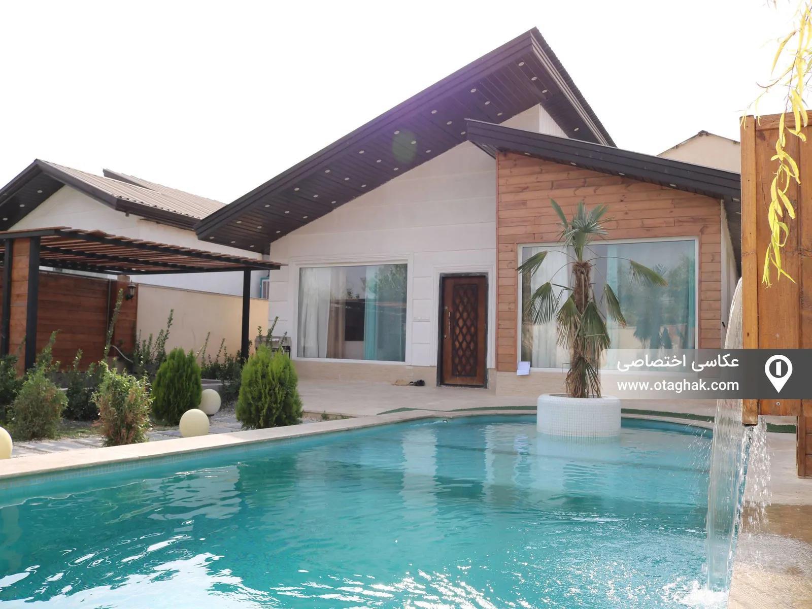 ویلا استخردار آبگرم با فوتبال دستی آسیا سهیلیه