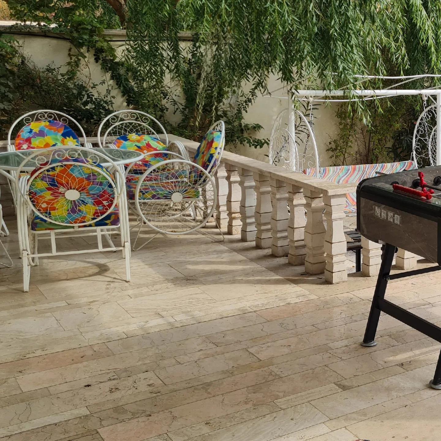 خانه باغ استخردار سرپوشیده آبگرم سیب سبز با بیلیارد سهیلیه