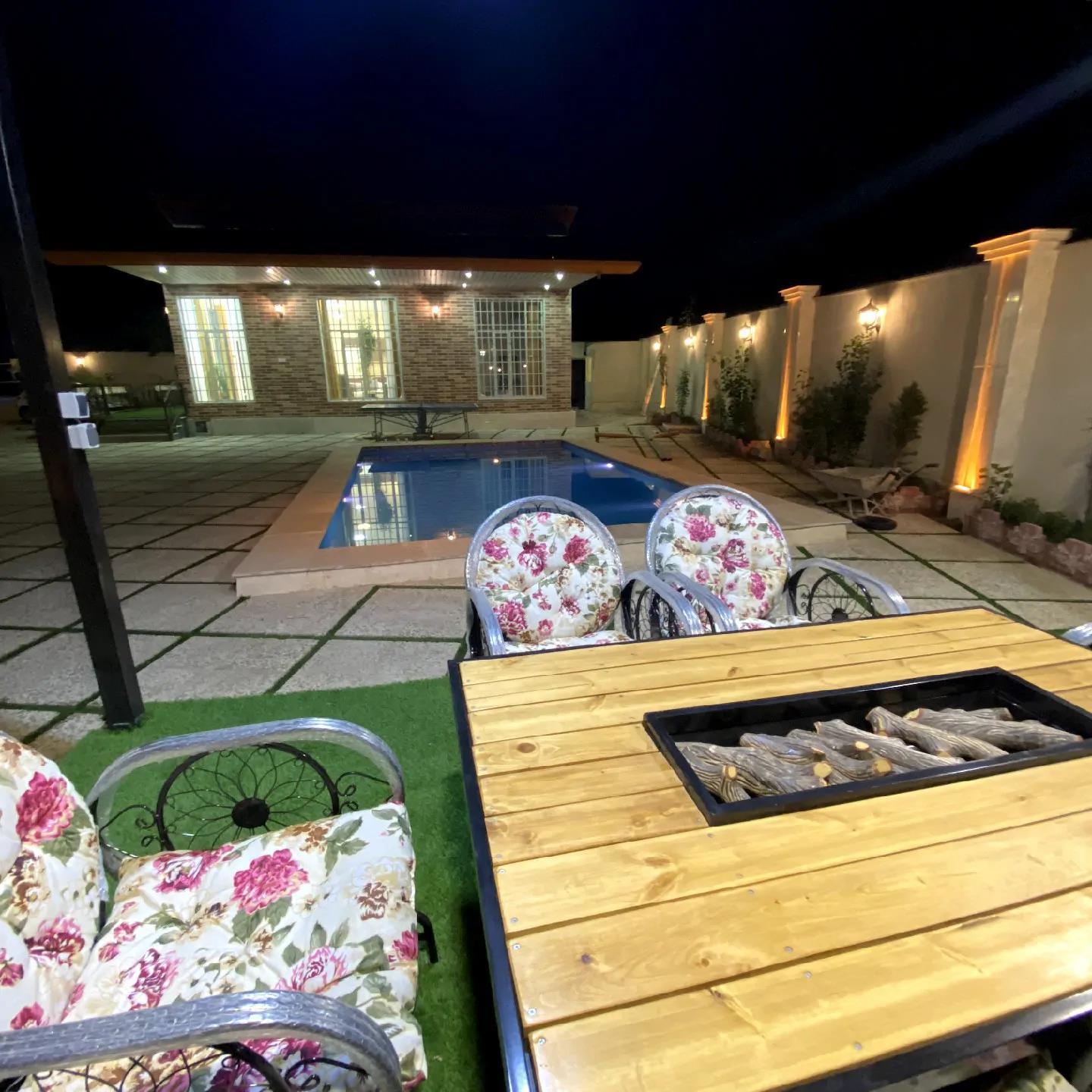 ویلا استخردار آبگرم ساحل فول گیم سهیلیه