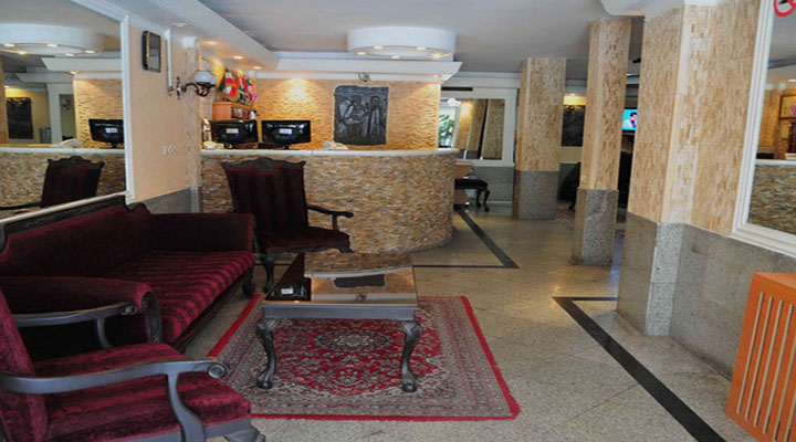 نمای داخلی هتل پاسارگاد تهران