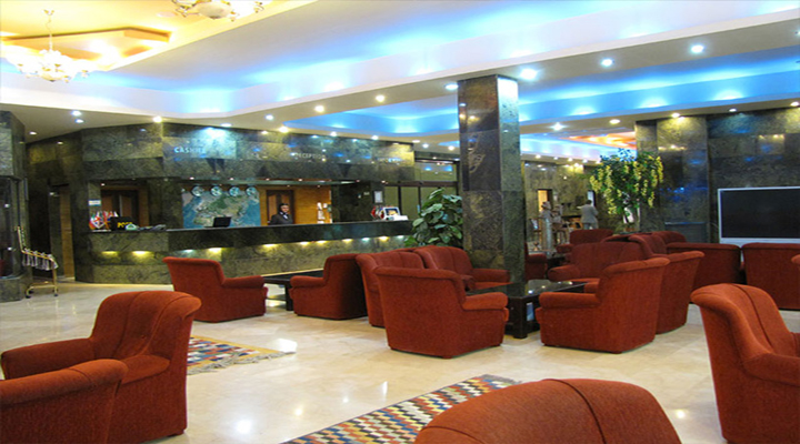 نمای رستوران هتل پرسپولیس شیراز