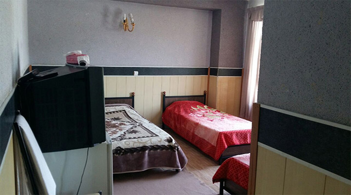 نمای اتاق هتل مژده قروه کردستان