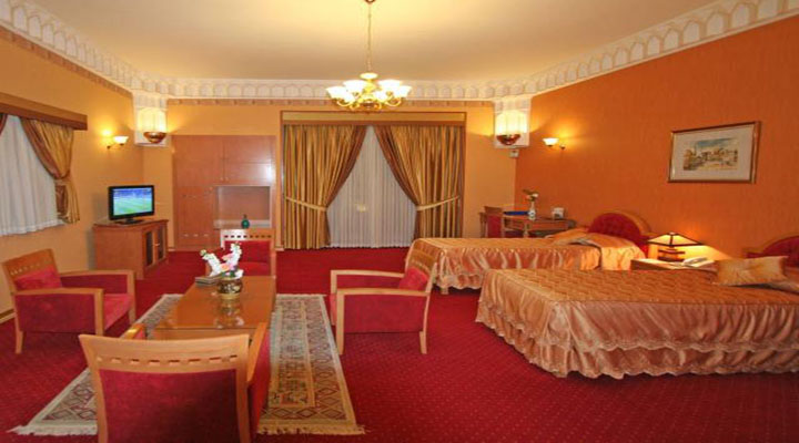 نمای اتاق هتل عباسی اصفهان