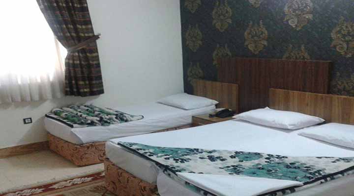 نمای اتاق هتل بارانا مشهد